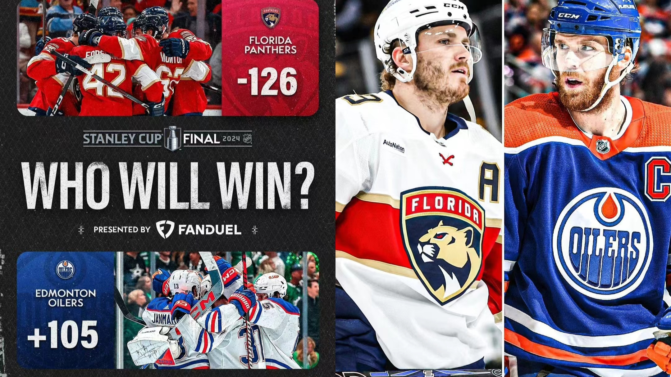 Hockeyfest, toppmötet mellan Florida Panthers och Edmonton Oilers